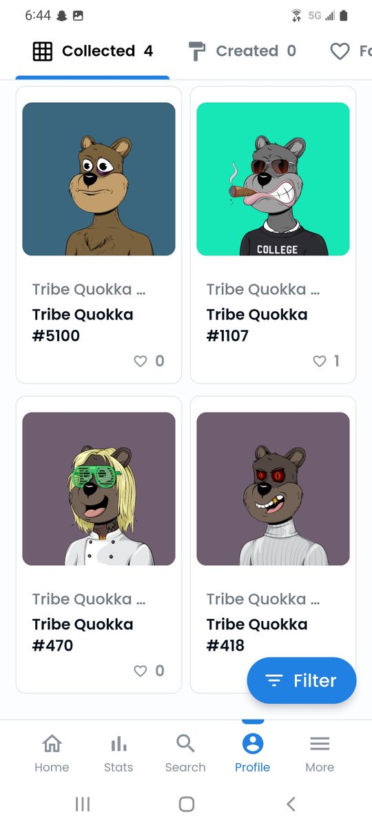 EdHickey62's tweet photo. Triba Quokka Genesis collection public mint 4/1.
Don't miss it if you missed the pre-mint!
#TribeQuokka #tribequokkagenesis https://t.co/UwZqV4GJz1