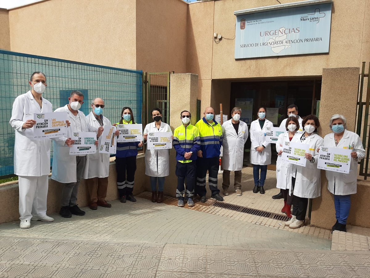 cesmmur's tweet image. 🟢🟢Los compañeros de los centros de #salud de #Barranda #Cehegín y #Caravaca @Area4Noroeste 

Más apoyos para la #AtenciónPrimaria y las reivindicaciones para una atención sanitaria de calidad 

#CESMPrimaria🆘 

@cesm_sindicatos