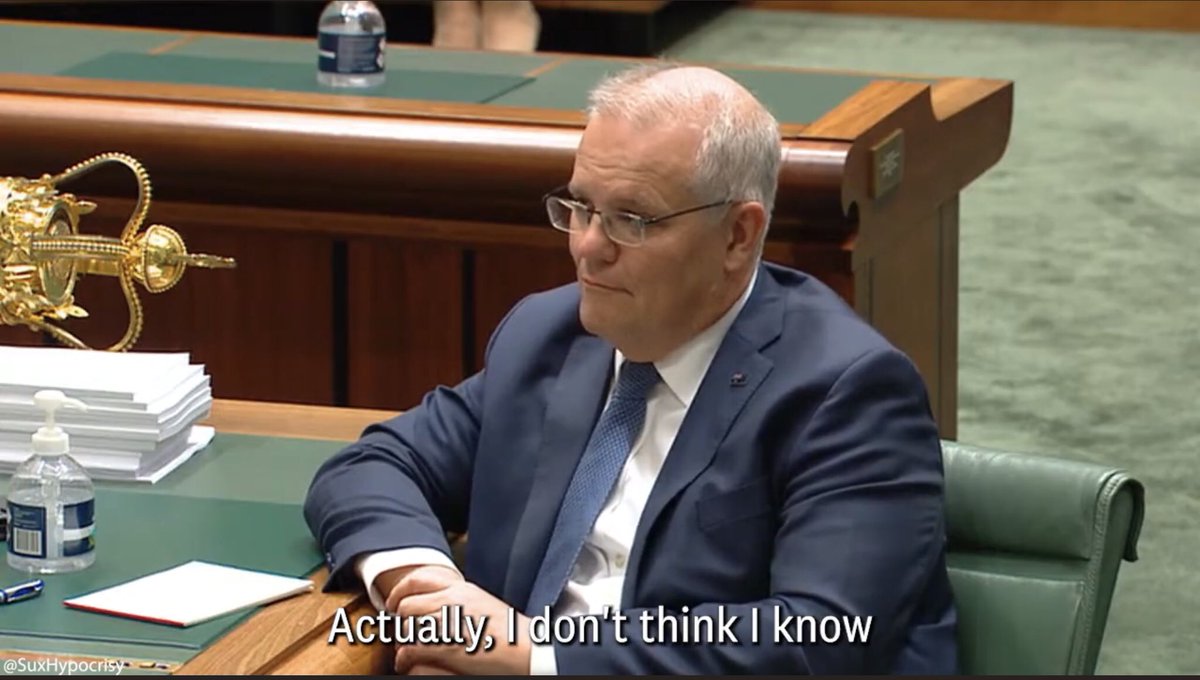 MixtUpMixy's tweet photo. This puddle of a man is through. He’s done. He looks utterly & completely defeated.
What’s the bet he’s up all night stewing over his humiliation from #Albo’s #BudgetReply? What’s the bet he’s concocting revenge?
#auspol #AlboForPM #IDontThinkIKnow #VoteThemOut #LNPDisaster https://t.co/HsvNePlIhE