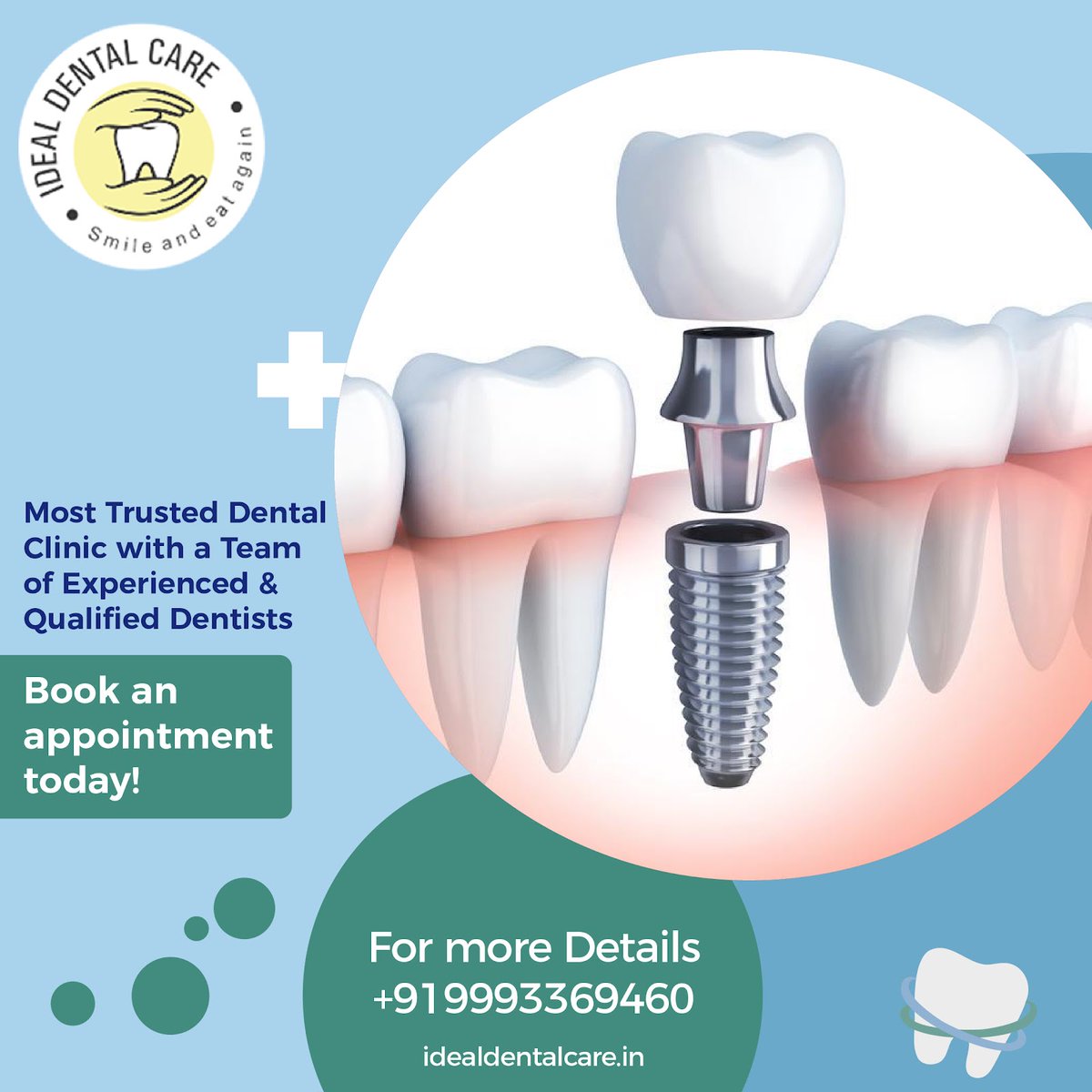 Get 100% Painless and Optimum Treatment from Experts! 

Make your Smile beautiful with Us! 

Book an appointment today!
https://t.co/kx3plMlU2J...

Visit - 
https://t.co/vMBPiBkRwT

#idealdentalcare #dentaltreatment #consultant #dentalclinicindore #dentistinindore https://t.co/UhokMML0ot