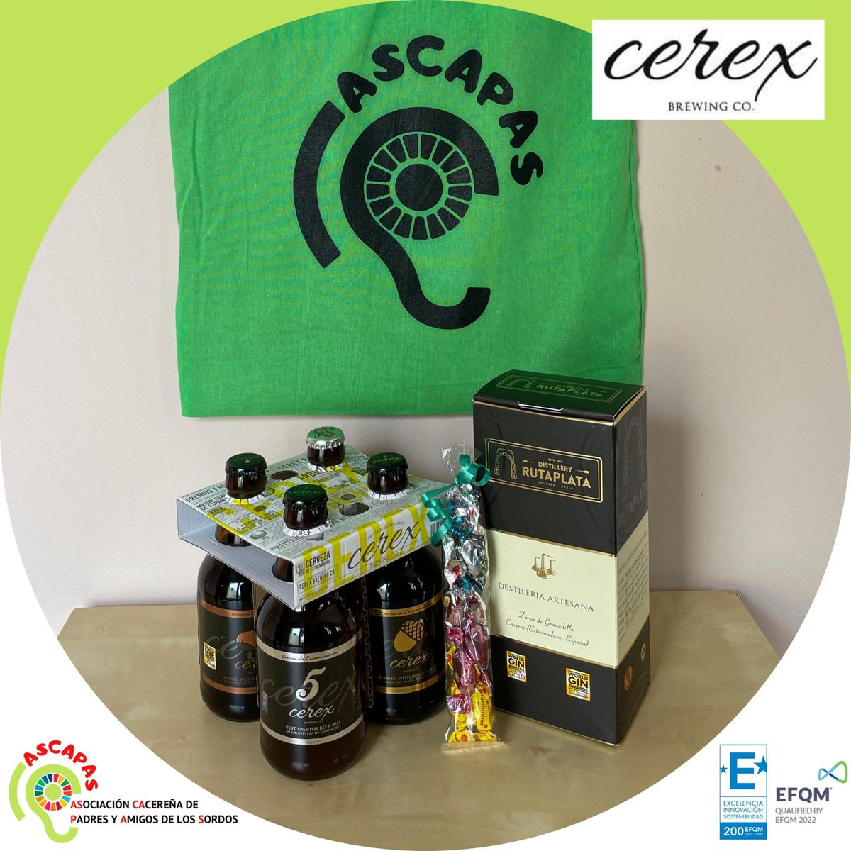 🤝 COLABORACIÓN CEREX 🤝

Como has estado pendiente de nuestras redes, ya habrás podido saber que en nuestro gran sorteo de productos de la zona hemos tenido la suerte de contar con un lote de <a href="/CervezaCerex/">Cerveza Cerex</a> y una botella de GINEBRA VETTON.

Desde @RutaPlataDestil.. Sigue 👇