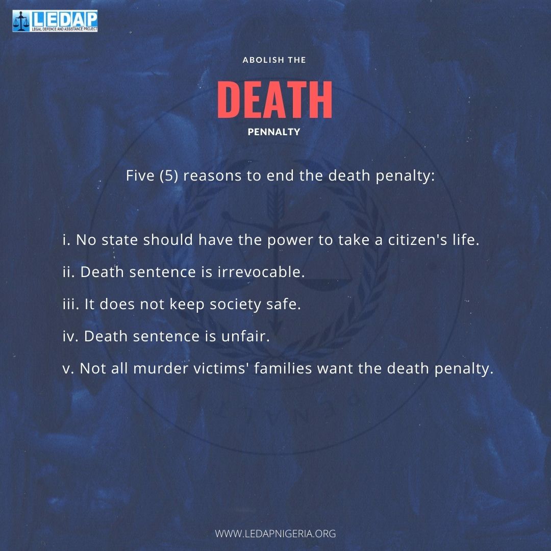 #ledap #AbolishDeathPenalty