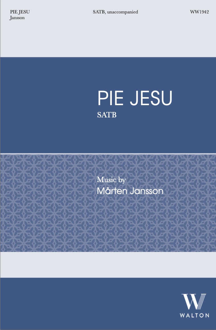 VOCES8's tweet photo. Want to delve into the flowing lines of Mårten Jansson’s Requiem Novum with your own choir? The score of his Pie Jesu has just been released &amp; is currently one of JW pepper’s Editors Choices:
https://t.co/kEvjlDCCbQ
@jansson_marten @jwpepper @GIAPublications @TonySilvestri https://t.co/FdWNO5oApb