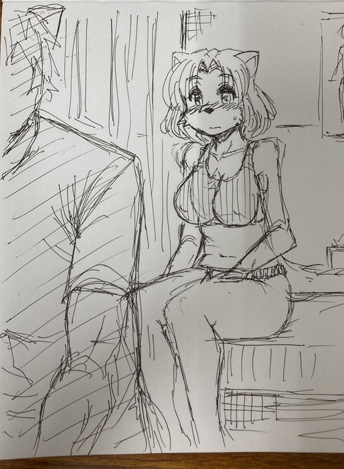 息抜きらくがき😗✒️
マッサージの準備中的な 