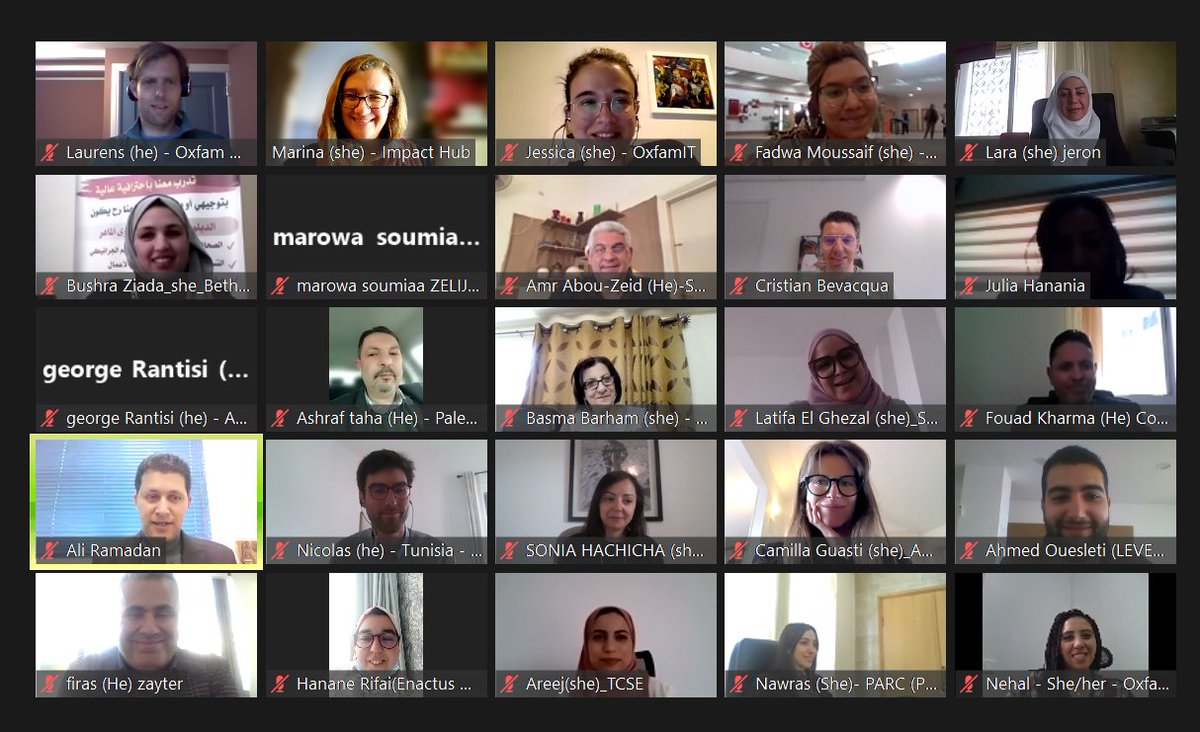 impacthub's tweet photo. At Impact Hub, we have completed our activity in the EU funded #MedUp! program with a regional pitching event.
We've been joined by +40 participants, 6 coaches and 16 #SocialEnterprises from Egypt, Jordan, Lebanon, Morocco, Palestine & Tunisia. 🙌
https://t.co/u0lCQNL1PH #DEVCO https://t.co/BMllg3BIpL