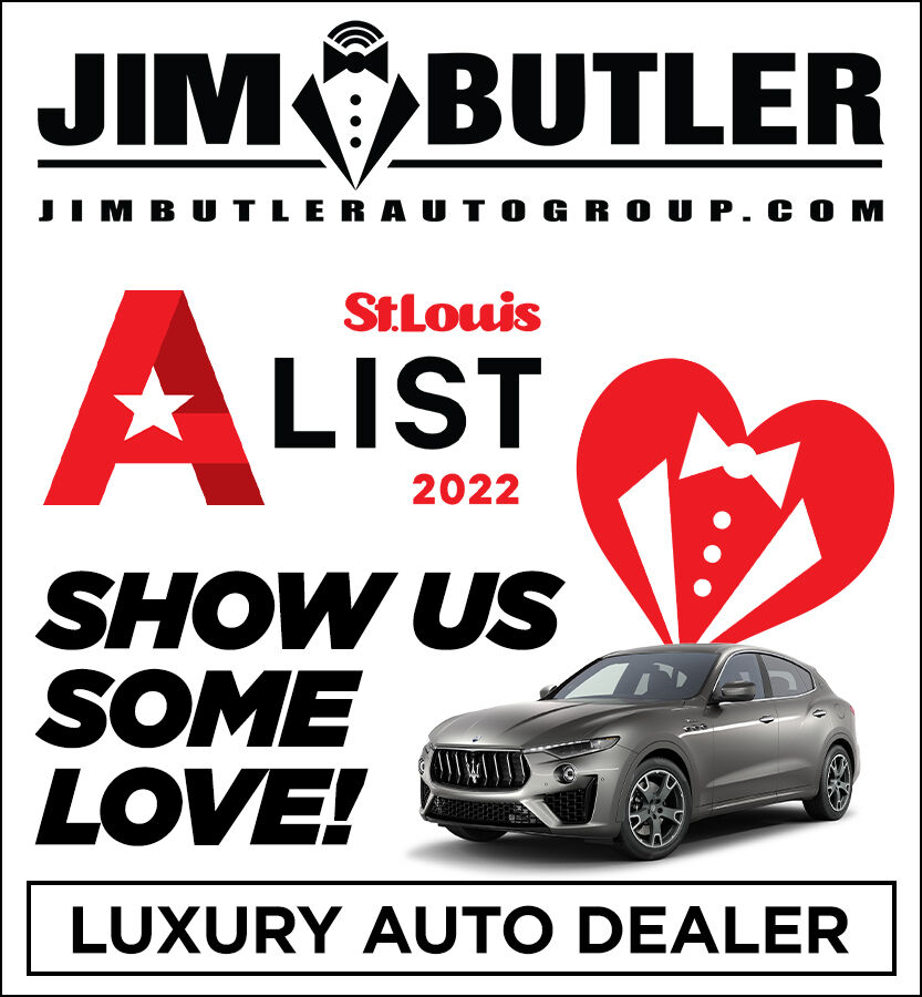 STLAlfaRomeo's tweet photo. Don't forget! Jim Butler Auto Group has been nominated in three St. Louis Magazine A-list categories, including Luxury Auto Dealer! We would greatly appreciate you taking a few seconds to vote for us! https://t.co/aSPRaBR4i2
#AListSTL #JimButlerAutoGroup #Vote #STLMagazine https://t.co/x8OZPIq7Q5