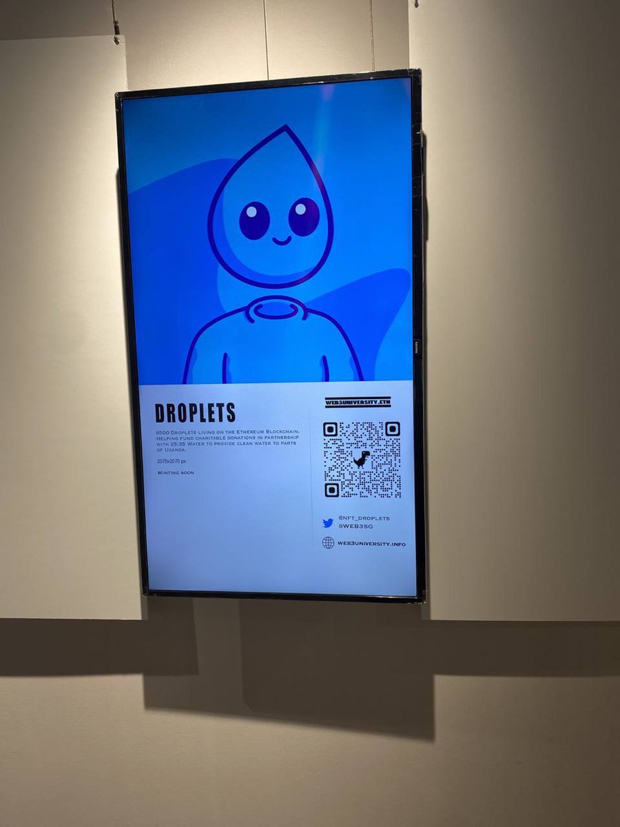 web3sg x droplets

We had to get some slots for our community
💧5x Driplist (wl) Giveaway💧

To enter: 
1️⃣ follow 
<a href="/web3sg/">WEB3SG</a> <a href="/nft_droplets/">Droplets</a> 
2️⃣ RT &amp; like 
3️⃣ tag a friend and leave a comment for Twpicker

12 hours!