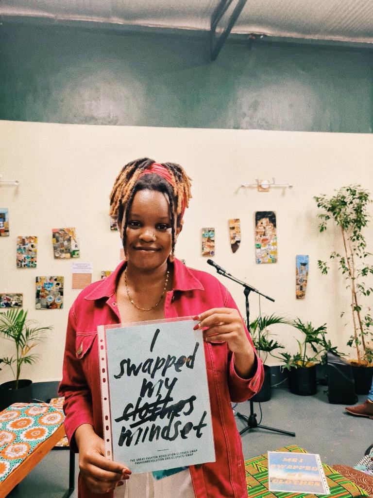25SW4P's tweet photo. 'I swapped my clothes/mindest' poster courtesy of @Fash_Rev @FashRev_Kenya https://t.co/WiyvWGLNNL