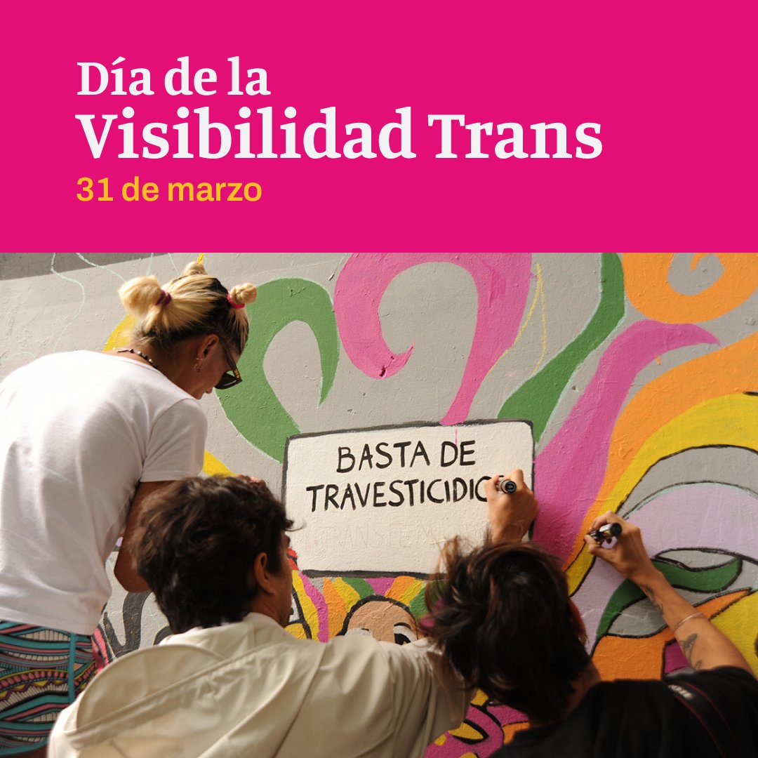 MochaCelis's tweet photo. 🏳️‍⚧️ Hoy 31 de Marzo, se conmemora el Día Internacional de la Visibilidad Trans.

👇🏼Te contamos en este hilo sobre este día https://t.co/tguXY4aqag
