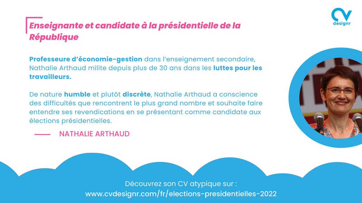 CvDesignR's tweet photo. Découvrez les profils atypiques de 3 candidats à la présidence de la République et comment les valoriser sur un CV 📝
Pour parcourir les CV des 12 candidats c'est ici 👉 https://t.co/4ntWtLAV8C
#CVDesignR #ParcoursAtypique #Presidentielle2022 #Elections #Vote #Candidat #France https://t.co/ZNgSKhxK5M
