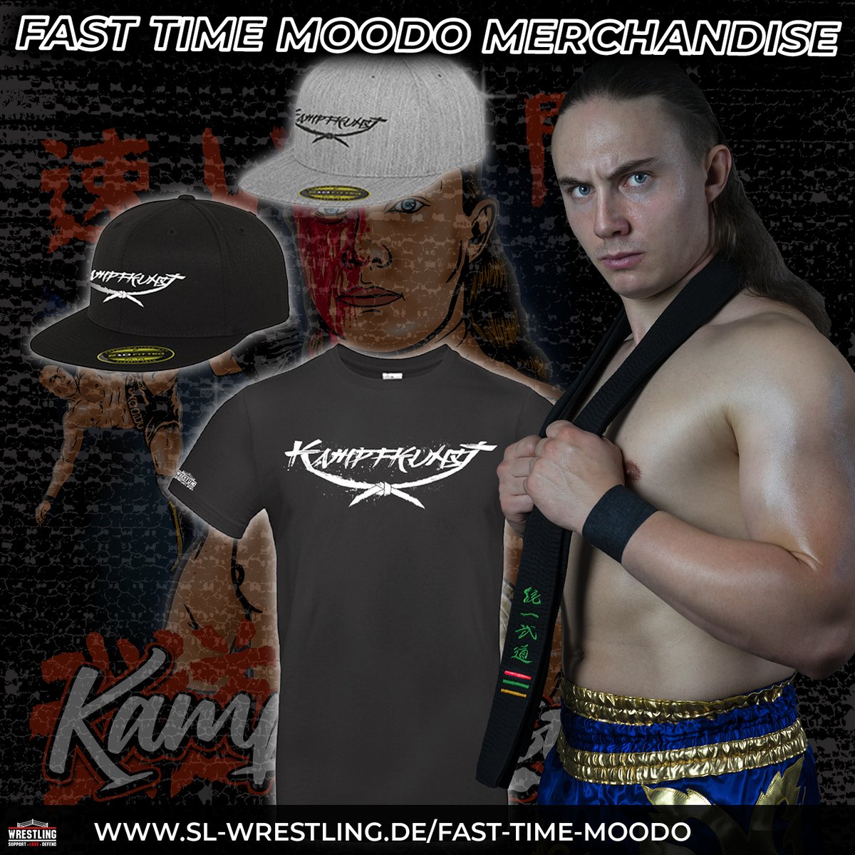 slwrestlingGER's tweet photo. Kampfkunst ist für ihn nicht nur ein Slogan, sondern ein Lebensstil.
Die rede ist von Fast Time Moodo.
Seinen Stuff findet ihr unter
https://t.co/SUlmyWRRra
#wrestlingdeutschland #kampfkunst #catch #wrestling #wxw #fast #time #moodo #stuff #merch #shirts https://t.co/1VeCyFNVPB