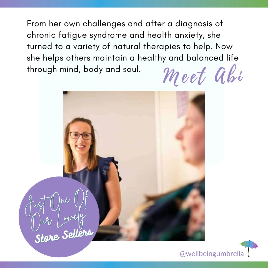 WellbeingUmbrel's tweet photo. Meet the lovely Abi from Abi Fenton Therapies, who after a diagnosis of chronic fatigue syndrome and health anxiety turned to a variety of natural therapies to help.

Learn more about Abi and visit her store:
https://t.co/aNMj7tw4ag

Ursula &amp; Alexis 💕 https://t.co/GIdm3jFwDu