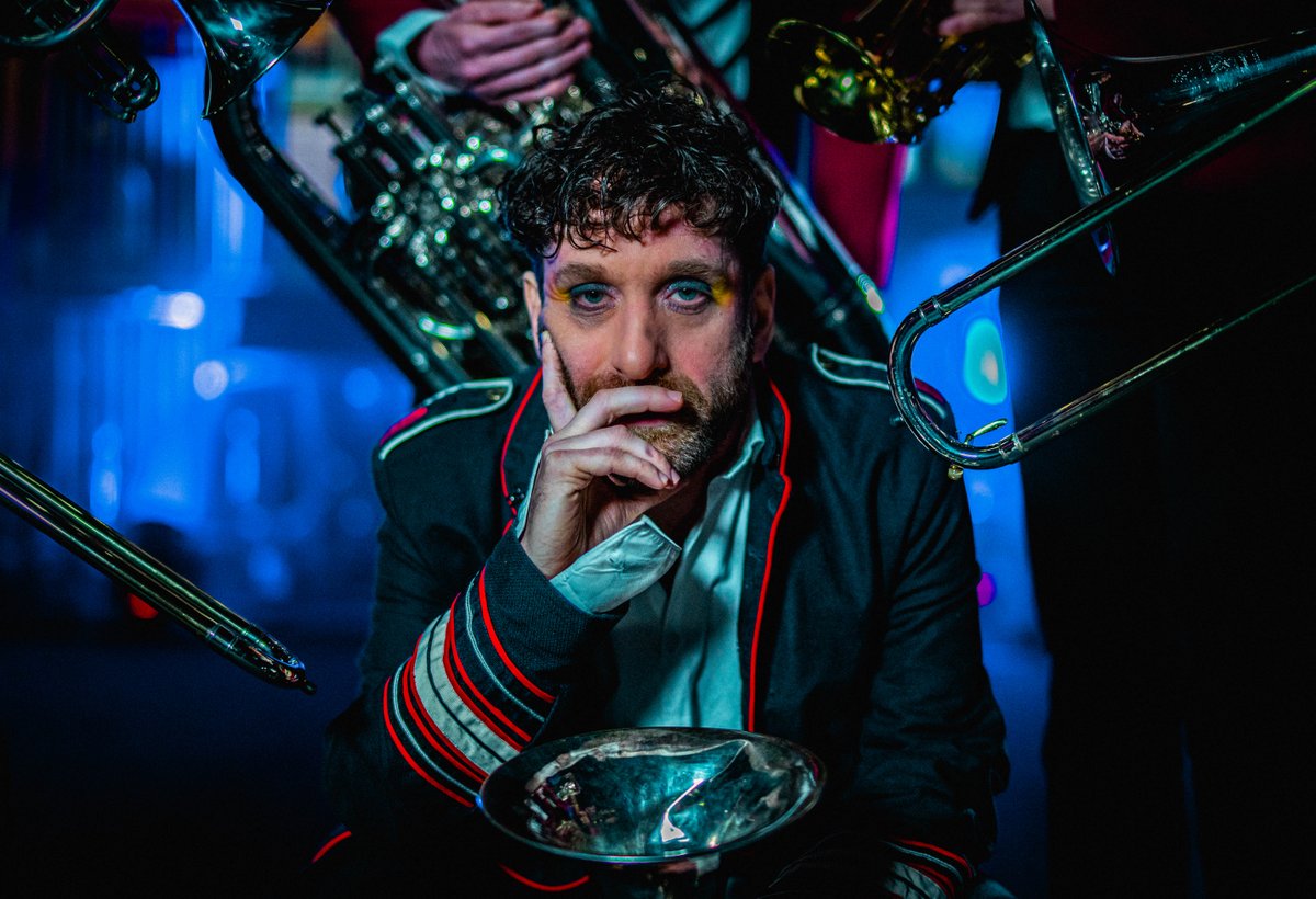 lyceumedinburgh's tweet photo. ✨ Wonder Festival Spotlight ✨

We welcome Ivor Novello winning composer &amp; one third of folk trio @LAUmusic, @Martin_Green__ to #LyceumWonder with KELI - A Live Preview. 

Martin is accompanied by a 25 piece brass band that tells the story of KELI played by @AnnaRusselMartin
1/3 https://t.co/woBl2ltnjs