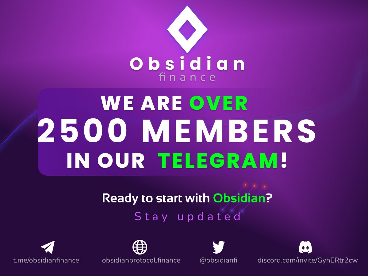 obsidian financial tweet media