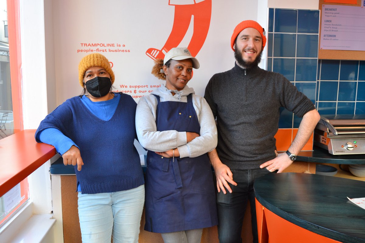PioneersPost's tweet photo. NEW: Trampoline: the social enterprise cafe that helps refugees bounce back in north London

Read more here: https://t.co/LJJeHtd4xG

@choprapranav @nemiteas #SocEnt https://t.co/X38qE0uHVn