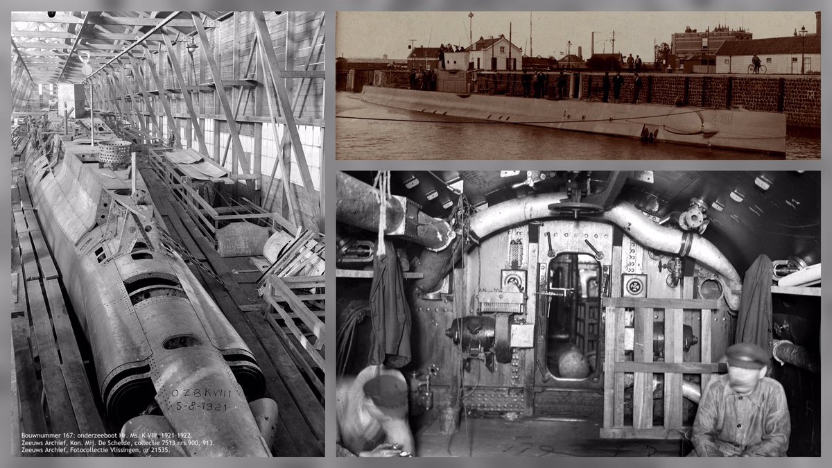 zeeuwsarchief's tweet photo. Onderzeeboot K VIII, gebouwd door #DeSchelde in #Vlissingen, liep 100 jaar geleden van stapel. Collega Ron van Maanen @worldnavies en @TobiasvanGent vertellen erover in nieuwsbrief #ScheldeSchakels https://t.co/QhyUheffpo
Bekijk foto’s vd K VIII https://t.co/Ke2H69Qfo0 https://t.co/C6zX4tRCXD