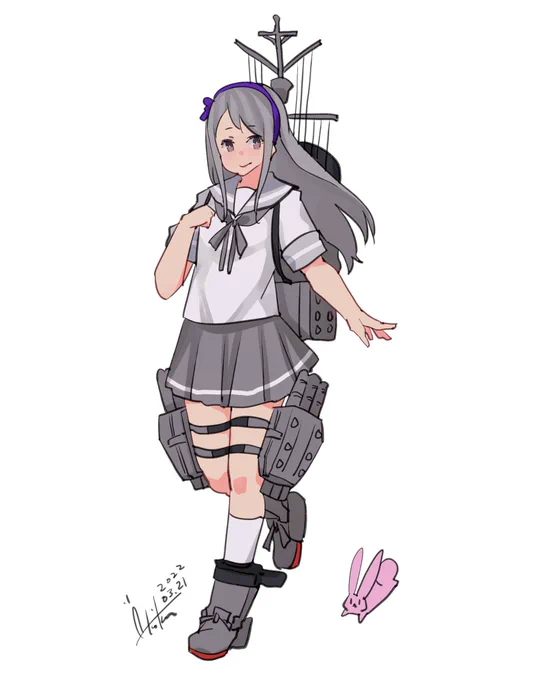 #今月描いた絵を晒そう
#艦これ #春雨 #狭霧 #皐月
#朧 #曙 #漣 #潮 