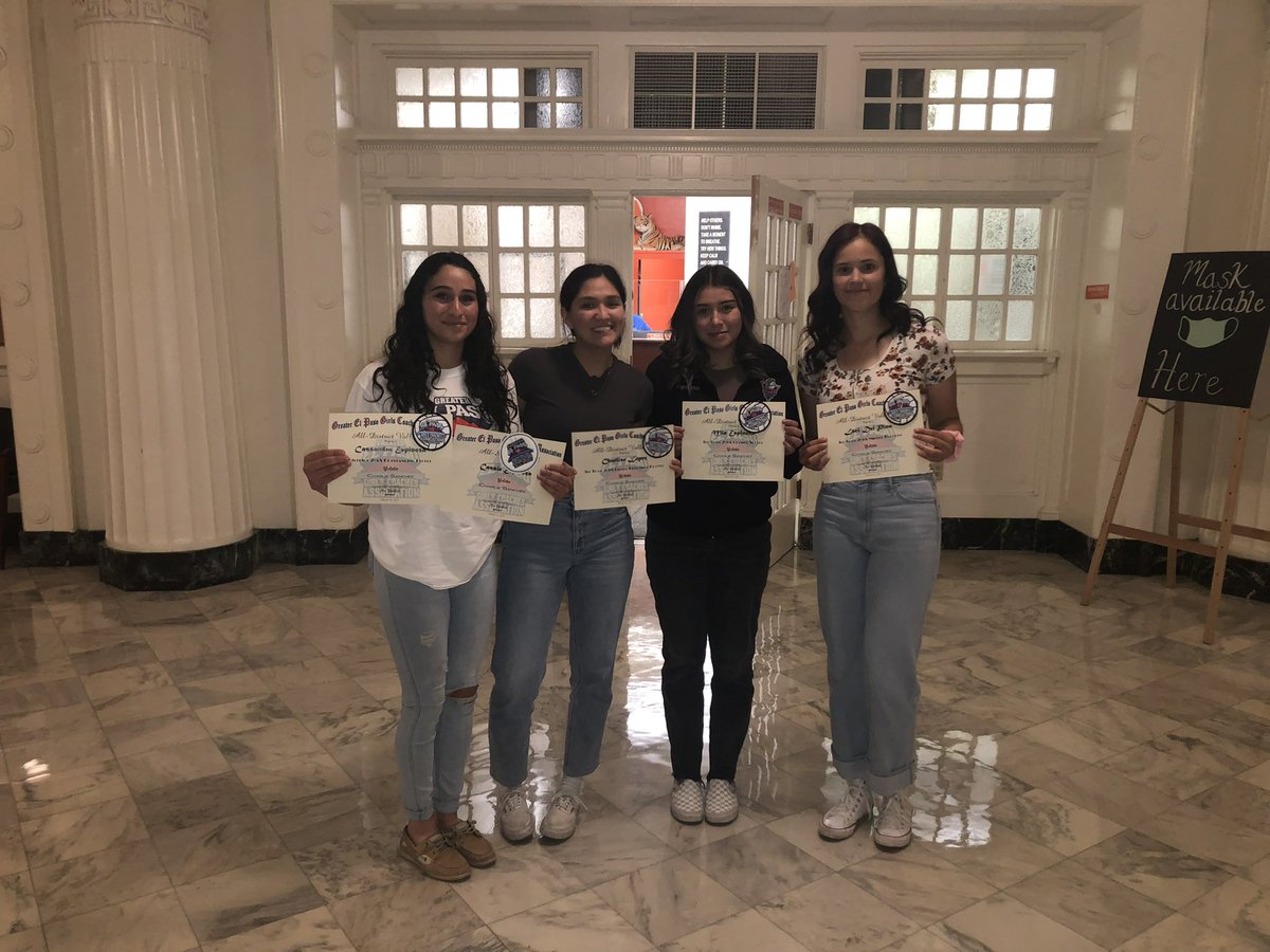 Yhs Volleyball (@yhsvolleyball1) on Twitter photo Congratulations to <a href="/EspiCassandra/">Cass</a> <a href="/charlizejustice/">Charlize López</a> <a href="/espimia10/">Mia Espinoza</a> <a href="/Laci_DelPino/">Laci Del Pino</a> for getting recognized for their accomplishments this past volleyball season.Thank you to <a href="/ElCoaches/">Greater El Paso Girls Coaches Association</a> for recognizing the first team all district players throughout the city.Great job ladies <a href="/YsletaSports/">Ysleta HS Athletics</a> Congratulations to <a href="/EspiCassandra/">Cass</a> <a href="/charlizejustice/">Charlize López</a> <a href="/espimia10/">Mia Espinoza</a> <a href="/Laci_DelPino/">Laci Del Pino</a> for getting recognized for their accomplishments this past volleyball season.Thank you to <a href="/ElCoaches/">Greater El Paso Girls Coaches Association</a> for recognizing the first team all district players throughout the city.Great job ladies <a href="/YsletaSports/">Ysleta HS Athletics</a>