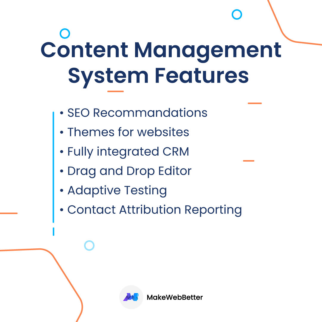 makewebbetter's tweet image. HubSpot is a one-stop shop where you can find a variety of tools with unique capabilities. According to a survey, HubSpot connects 🤩 with over 24,000 clients each week.
One of them is 🧐 #HubspotCMS. Here are a few key features 🤓 of that.
#onlinestore #Marketingtips