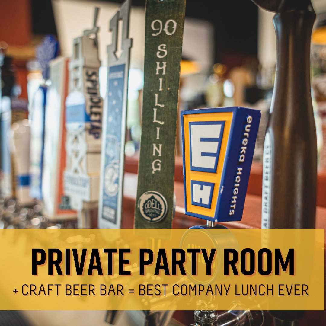 You would not believe how well events can go when you have a private party room and craft beer! 🍻 

If you have a grad party or a business lunch coming up and no place to host, you're in luck. Fill out a request form to get more info: ecs.page.link/myBML