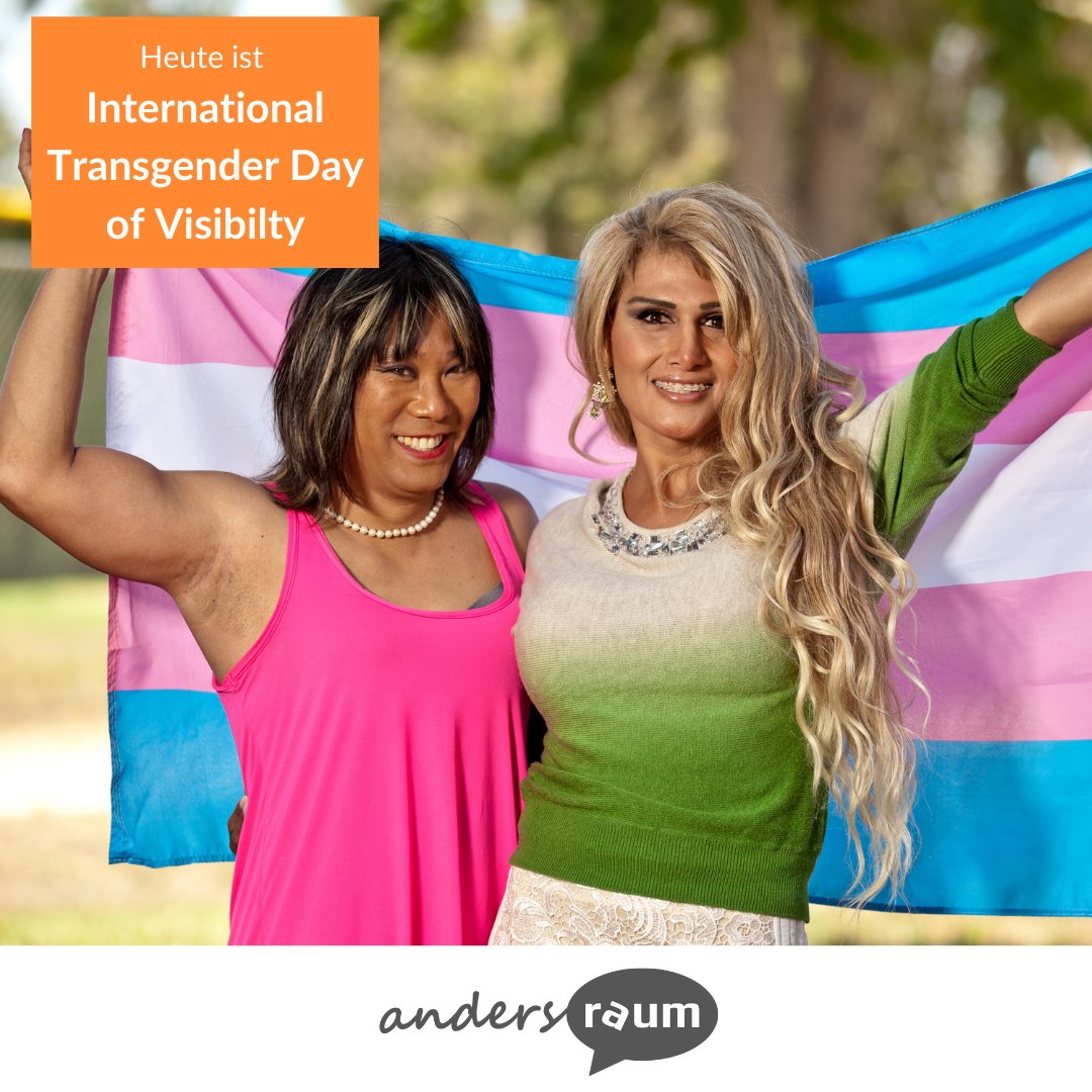 andersraum's tweet photo. Heute ist #TransDayOfVisibility! https://t.co/WntUJeksJz