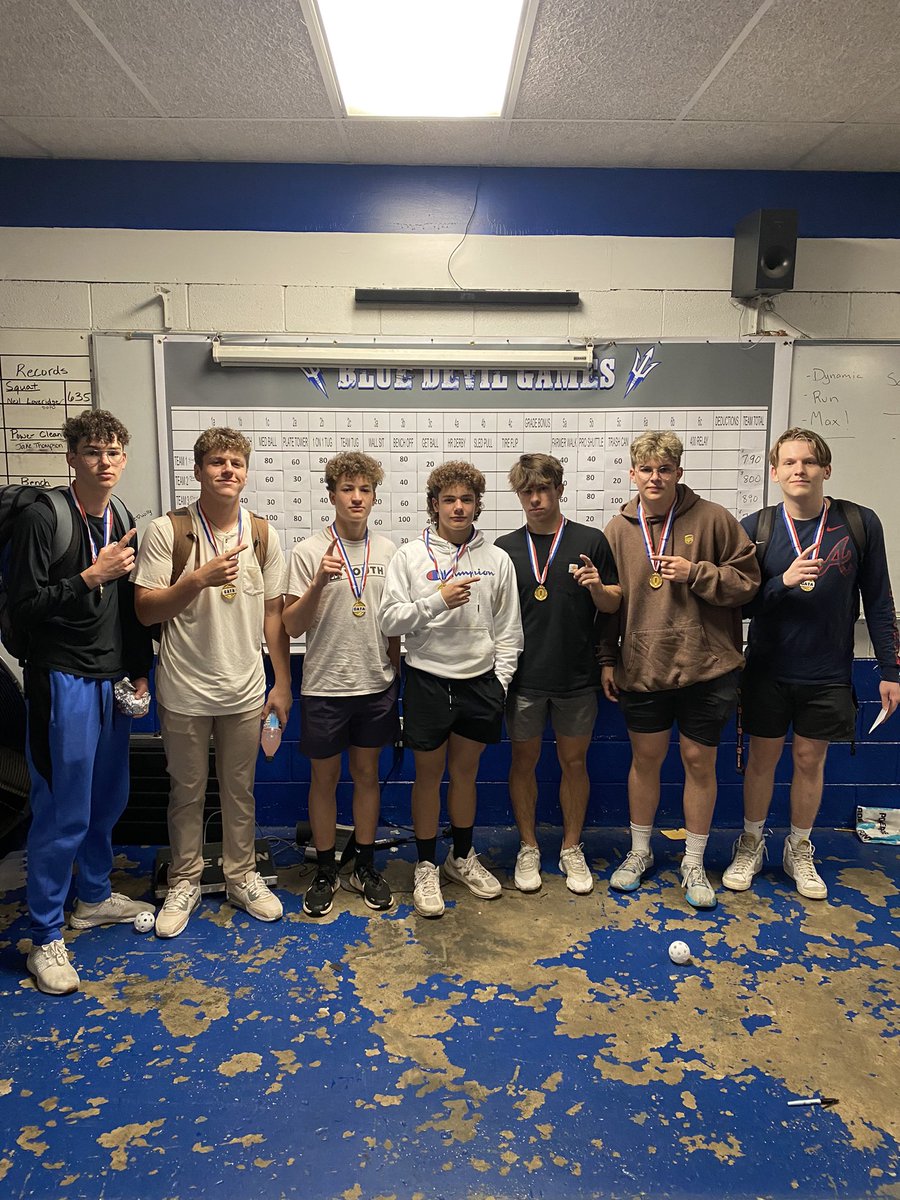 Congratulations to team @docpearson1 on being the Devil Games Champions! Thanks men for an awesome 6 weeks of competitions!