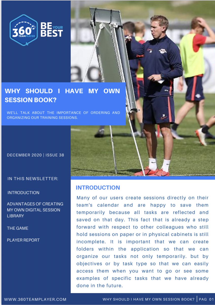 360TeamPlayer's tweet photo. 📮We are sharing these newsletters with our community of coaches to further their learning and improve their work.
✅Follow us.
♻️RT
📩 We will send you the link to download the free and complete newsletters! https://t.co/o3HHqCetbG