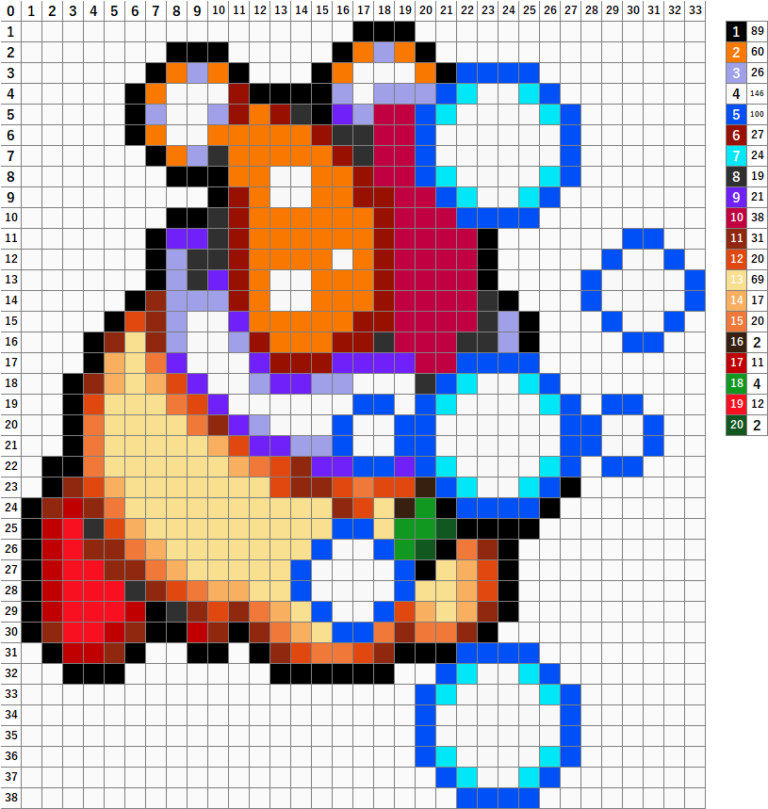 星のカービィやピカチュウ、ミミッキュといったポケモン関係、スライム