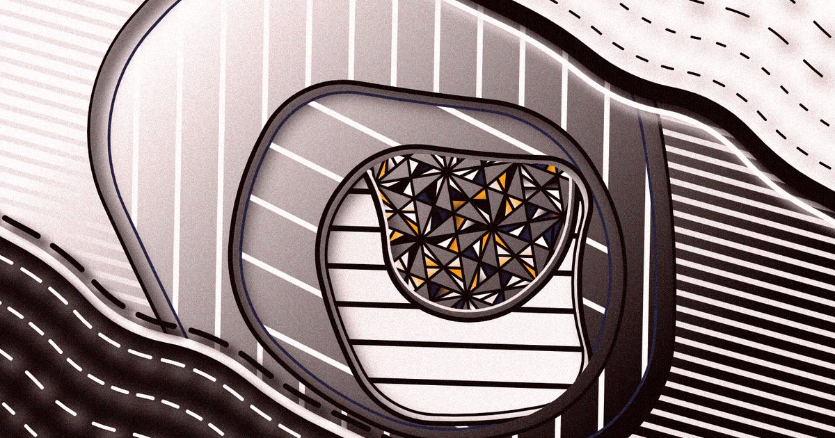 to22_JLH's tweet image. ⚫️🟠🟡⚪️
&quot;Behind the Canvas&quot; by @gorillasu on @openprocessing