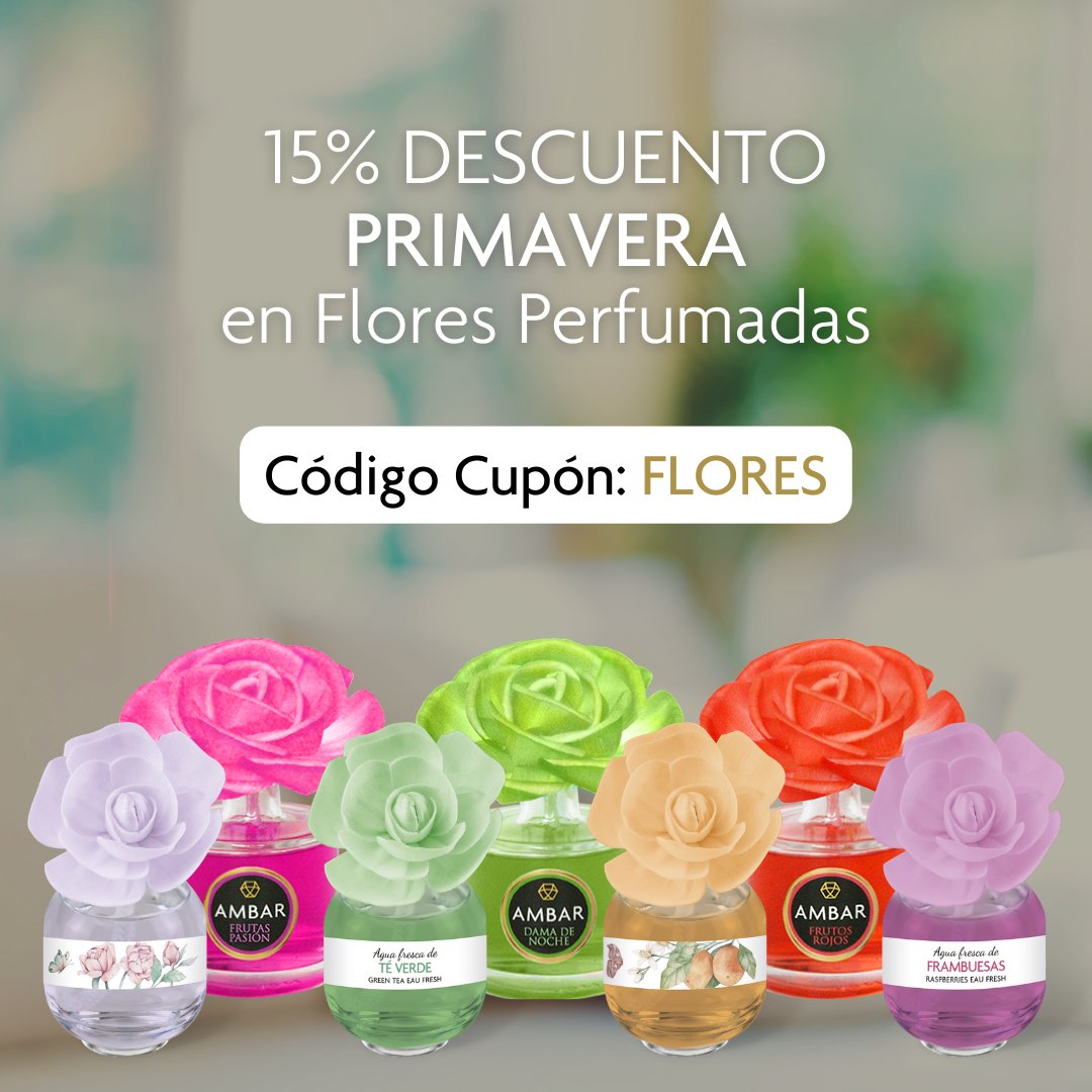 AmbarPerfums's tweet photo. ¡Últimas horas! El cupón caduca esta noche a las 00.00. ¡No te quedes sin tu #FlorPerfumada! ➡️ https://t.co/niTBSRG72v https://t.co/zMfUXC0AMg