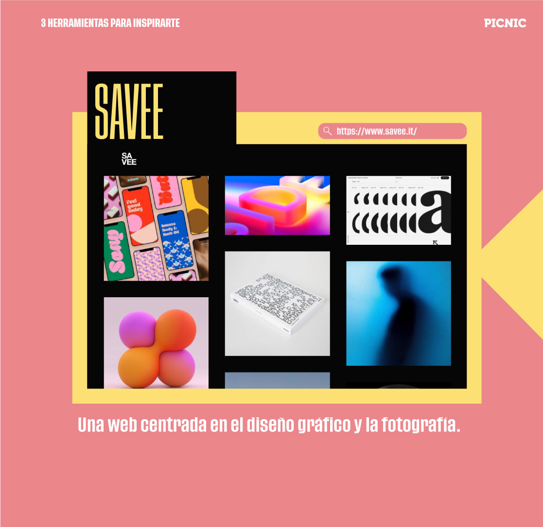 Picnic_Ideas's tweet photo. ¡Todo proceso creativo necesita referencias! Por eso, te dejamos 3 herramientas para que la inspiración te pille preparadx 👇👇

#picnic #ideasfelices #contenido #diseño #diseñográfico #Pinterest #Savee #abduzeedo #referencias #creatividad #contenidodigital https://t.co/U7s1a3eduD