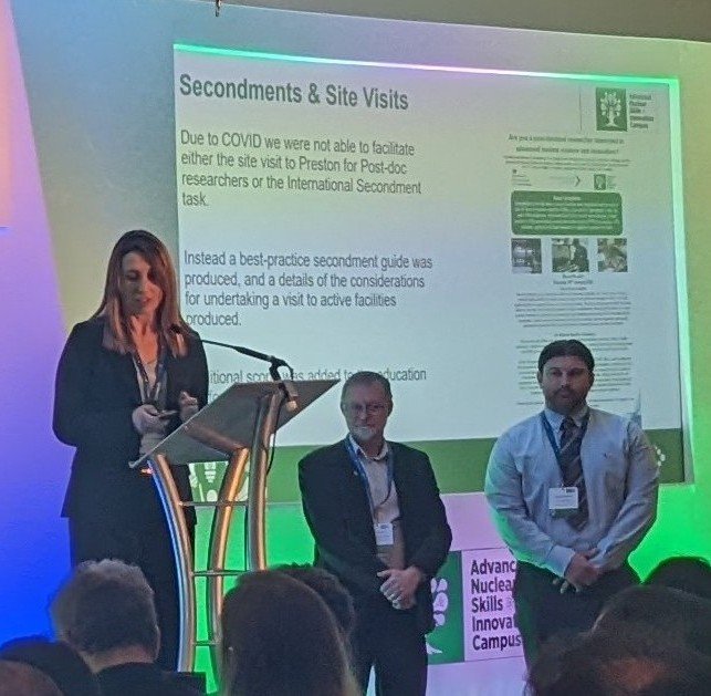 UKNNL's tweet photo. We kicked off our showcase event yesterday In #Preston, starting with the Advanced Nuclear Skills and Innovation Campus #ANSIC Showcase, funded by @beisgovuk. More to share soon from the #AFCP event today... https://t.co/5G6Iw4FTtq