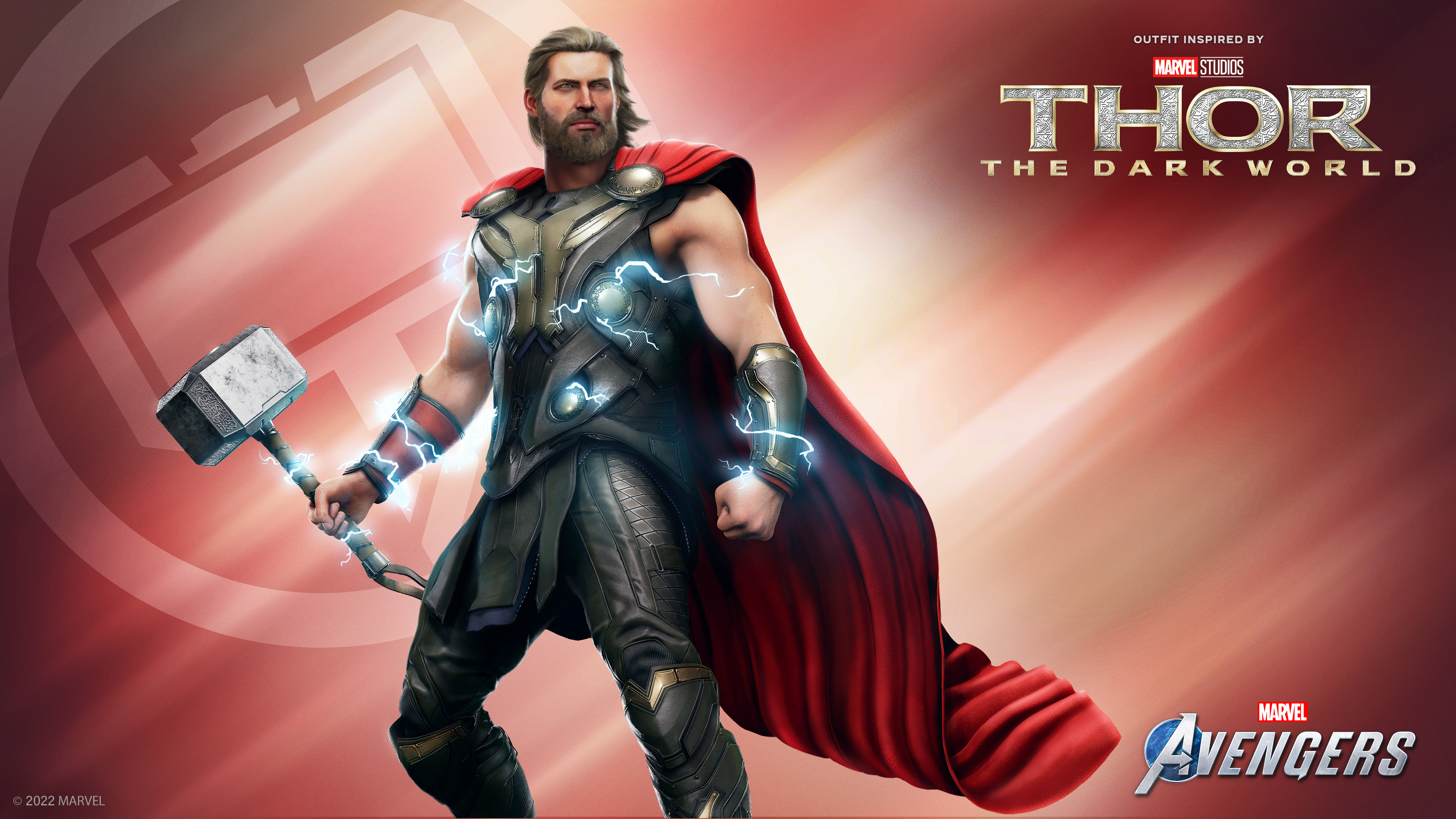 Marvel S Avengers Jp 彼の辞書に 降伏 という文字はない マーベル シネマティック ユニバースからインスピレーションを受けたマーベル スタジオの マイティ ソー ダーク ワールド コスチュームは秘密兵器を守る雷神をイメージしています