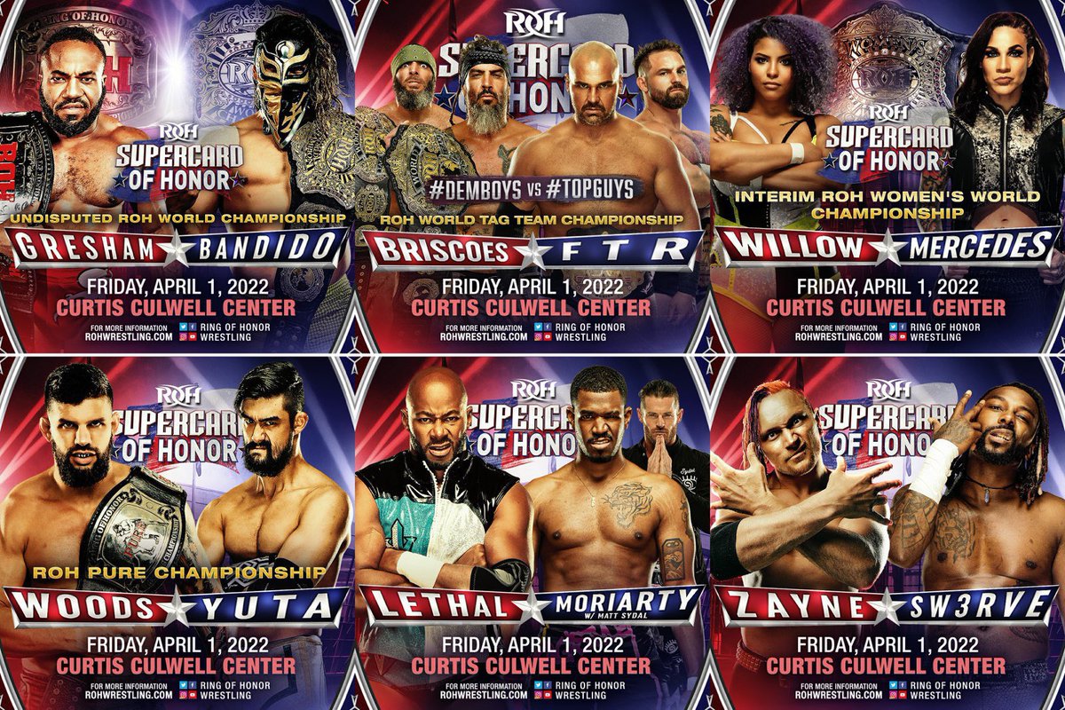 GRAPPLpod (@grapplpod) on Twitter photo 🚨COMPETITION🚨
FITE are the best… they’ve given us another FREE PASS to giveaway!
This time it’s for <a href="/ringofhonor/">ROH - Ring of Honor Wrestling</a> #SupercardOfHonor which is live tomorrow on @FiteTV
To enter, just:
✅ Follow @GRAPPLapp
✅ Retweet this
✅ Follow @FiteTV
Winner drawn midday Fri (UK time) 🚨COMPETITION🚨
FITE are the best… they’ve given us another FREE PASS to giveaway!
This time it’s for <a href="/ringofhonor/">ROH - Ring of Honor Wrestling</a> #SupercardOfHonor which is live tomorrow on @FiteTV
To enter, just:
✅ Follow @GRAPPLapp
✅ Retweet this
✅ Follow @FiteTV
Winner drawn midday Fri (UK time)