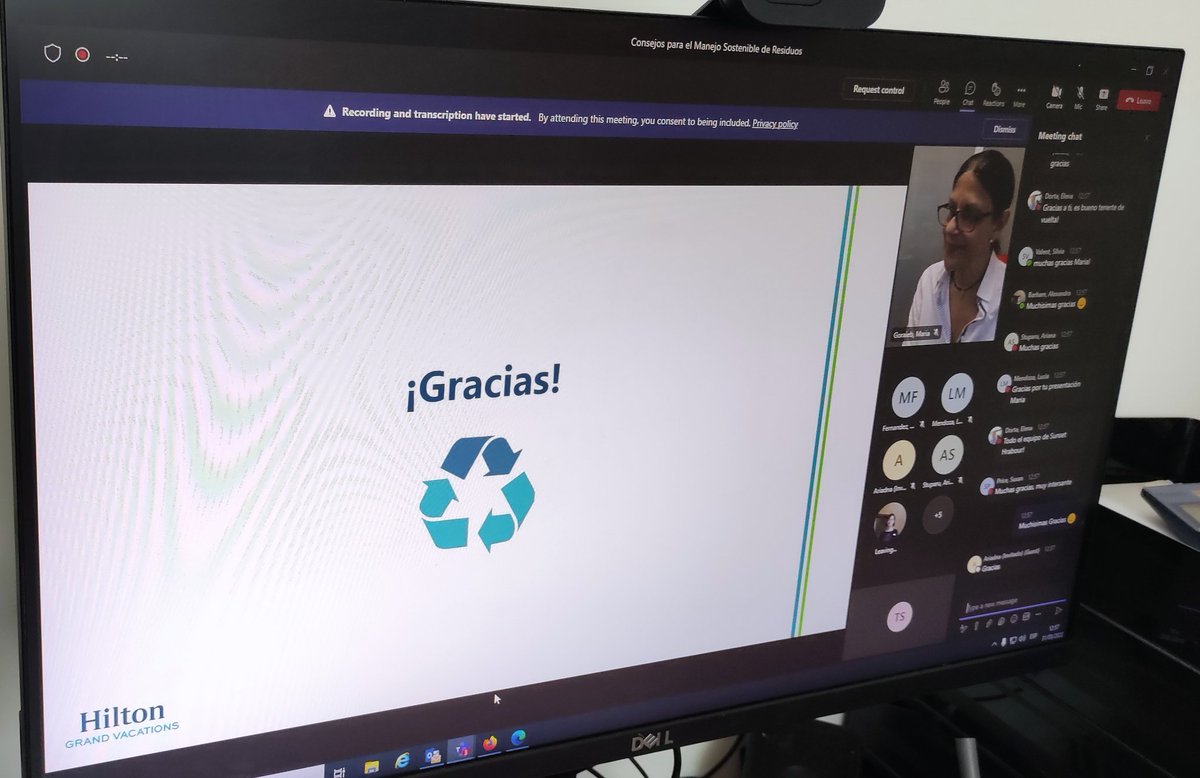 Thank you very much <a href="/Maria_Goraieb/">MLG</a> for a very interesting and informative #Sustainability Green Tips for Waste Webinar @TaniaSanxenxo <a href="/JuanjoTenerif/">Juanjo</a> <a href="/Marialuisagarec/">Maria Luisa GA</a>