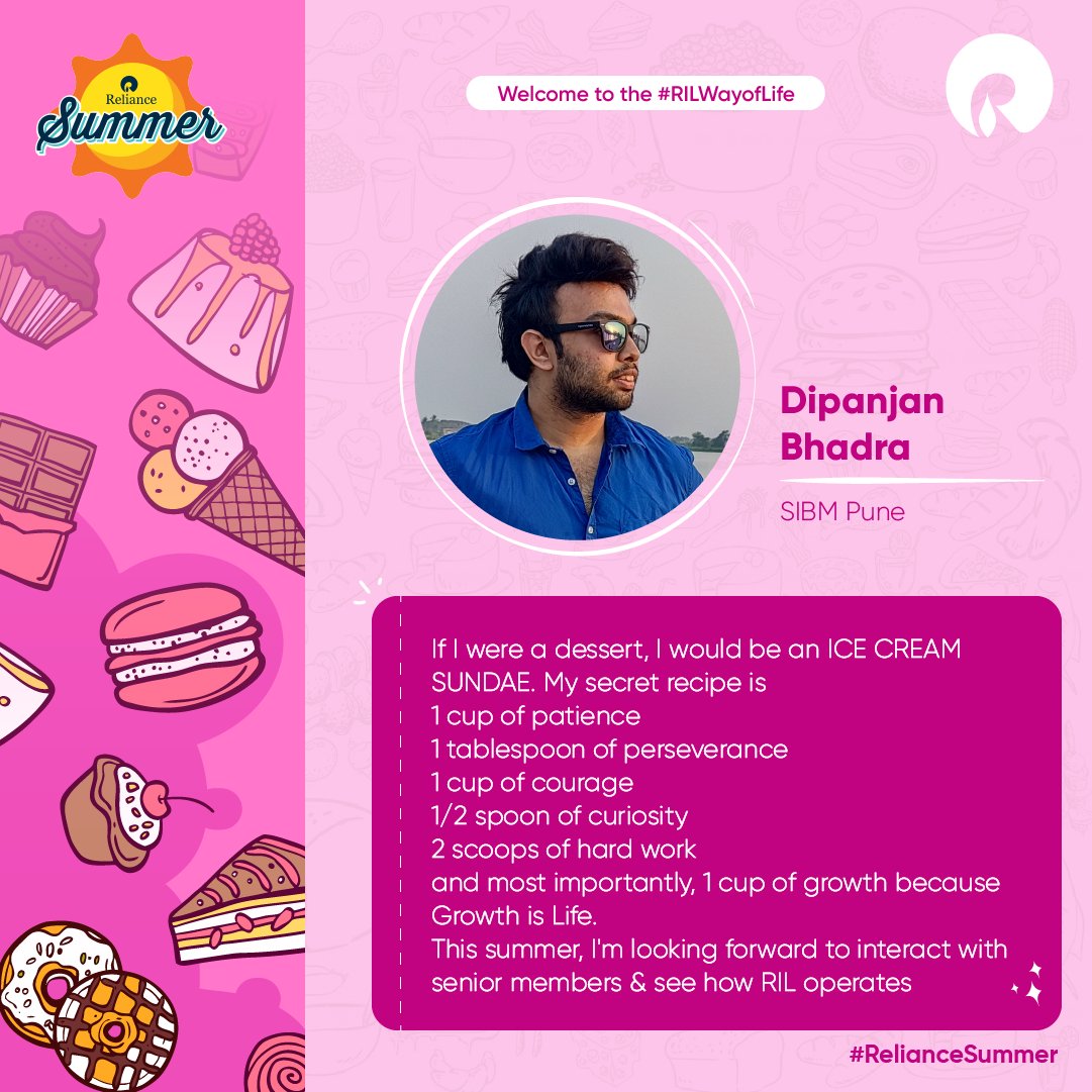 RILCampus's tweet photo. The Reliance family welcomes you all and we hope you have a fruitful internship filled with lots of learning and fun!
#Reliance #RILWayOfLife #RelianceSummer #RelianceSummer22 #SummerInternshipAtRIL #RILSummers #Summerinterns #Internship #Summer #Interns https://t.co/gVVSXA5uvJ