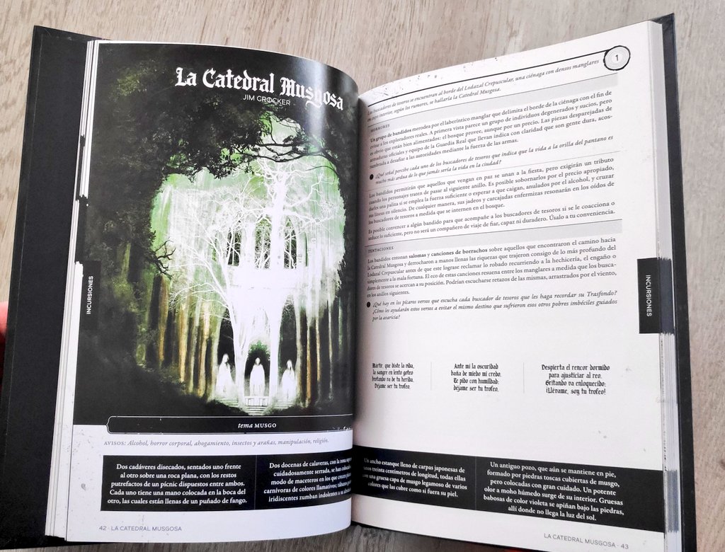 JonOtroviento's tweet photo. Hoy he salido antes de trabajar, llego a casa y me encuentro con un repartidor que me trae esto. Está siendo un buen jueves 😅 #rol #miniunboxing  un libro muy bonito @TheHillsPress https://t.co/xvTaiud9Tt