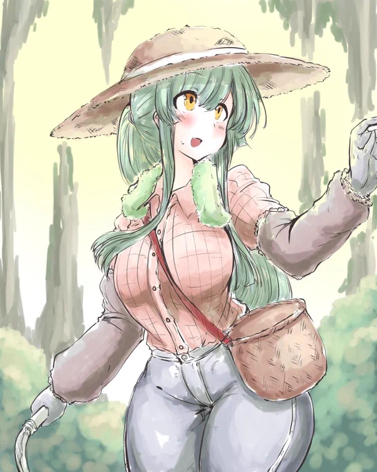 #ずんちゃんモチモチ木曜日
今日は山菜の日らしいのだ!!この時期でも山はまだ寒いのだ、雪解けくらいは全然寒いのだ 