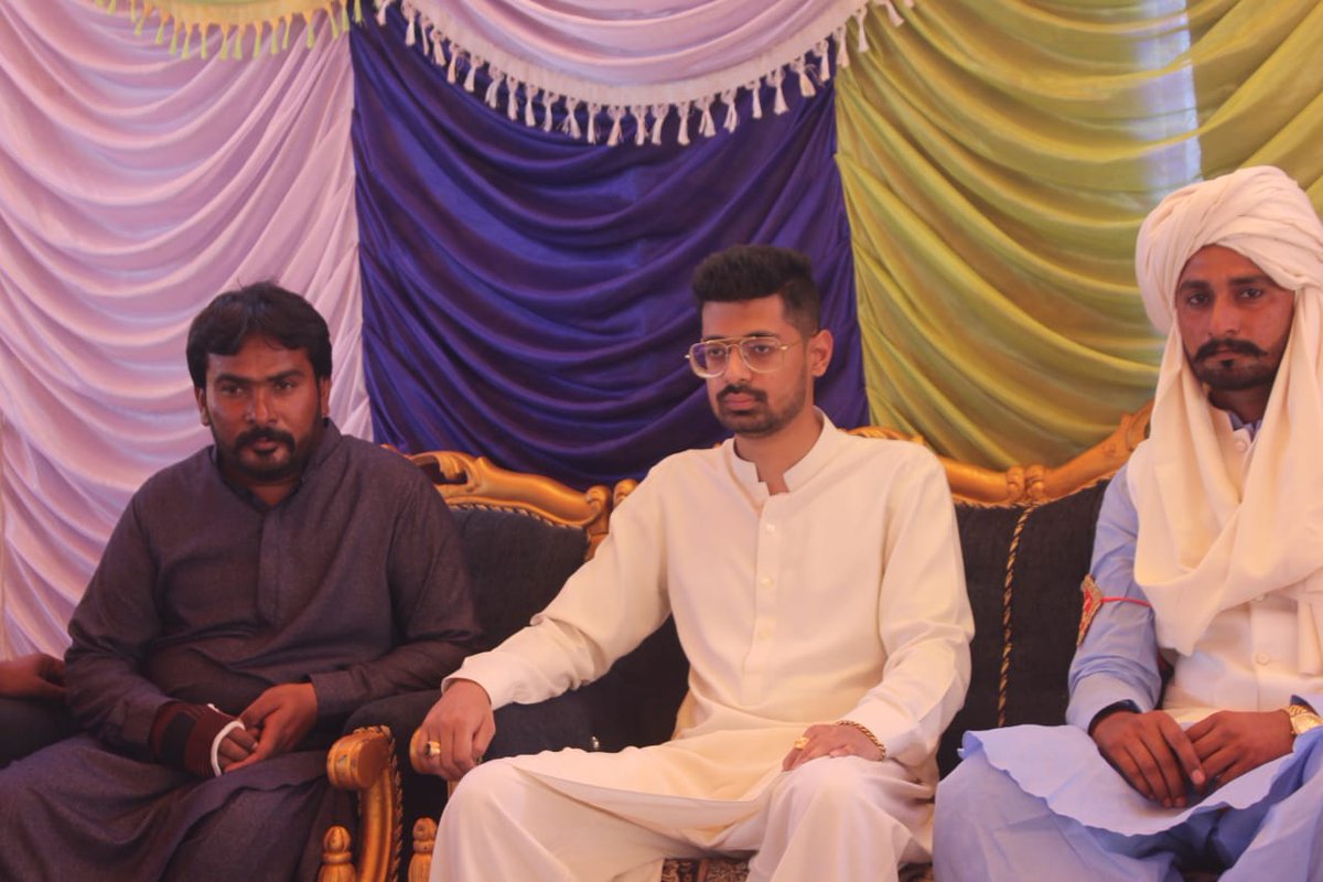 RizwanSherani44's tweet photo. #Hyderabad
Faisal Abdul Jabbar Khan attended the Wedding Ceremony of Nadeem Noonari's Brother at Village Adal Noonari UC-96.

#FaisalJabbarKhan
#PS64 #UC96 https://t.co/KXSJHDXWko