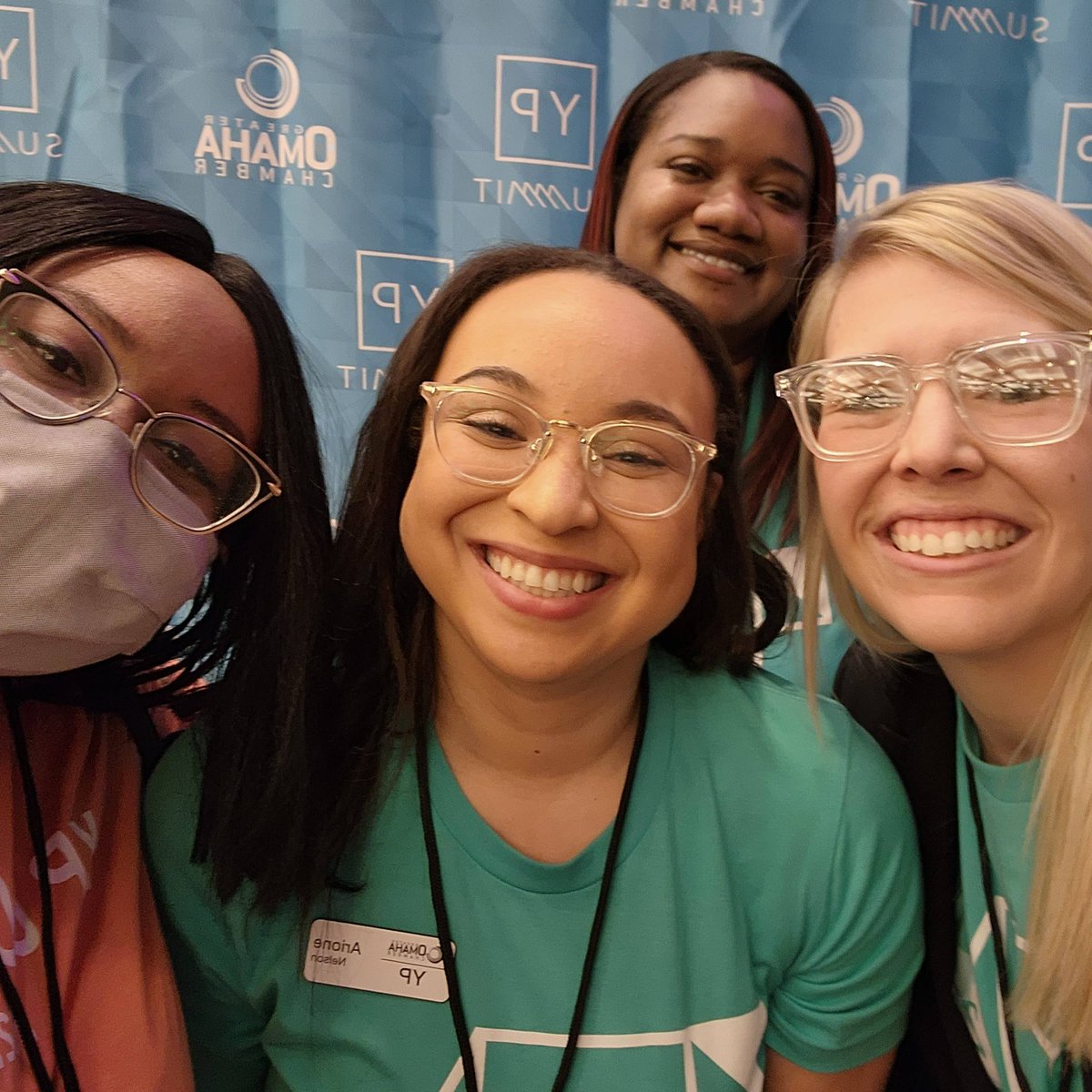 A couple of YP's saying hello from the 2022 YP Summit! We're so excited to see you! 

#wesummitomaha #WeDontCoast #OmahaYoungProfessionals #middleofeverywhere