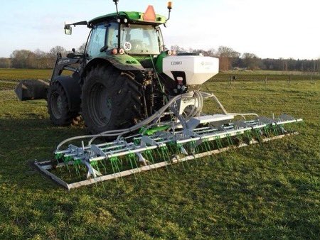 proecontracting's tweet photo. 3m &amp; 6m Zocon Greenkeepers available for immediate delivery . Some with seeders on but limited . Contact your local dealer or direct message us . #zocon #grass #pasture #dairy #livestockfarming #reseeding #silage #farming #covercrop https://t.co/7HIYRjhTWo