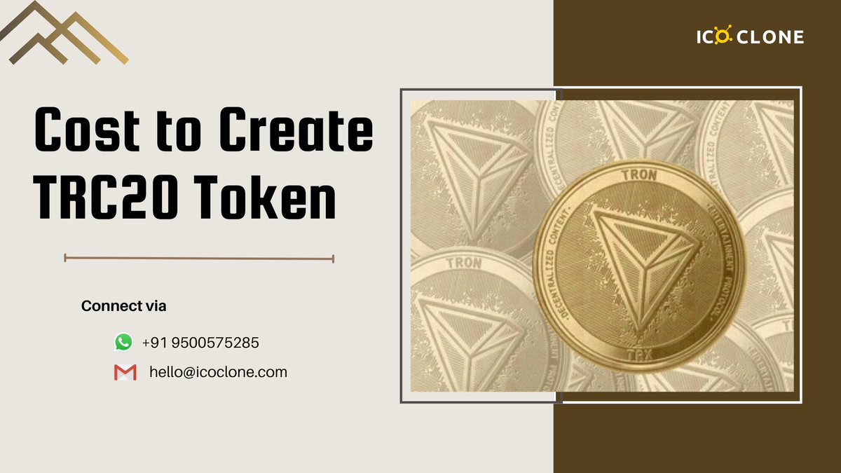 Eva_gabriel008's tweet photo. #TRC20 is the most significant fungible token standard to create crypto tokens. It is completely secured and transactions can be done effectively at a minimal cost. But startups are getting stuck when it comes to the #TRC20tokendevelopment cost.
Know more >https://t.co/XcNJhvh2MW https://t.co/ZBKJeXC0w8