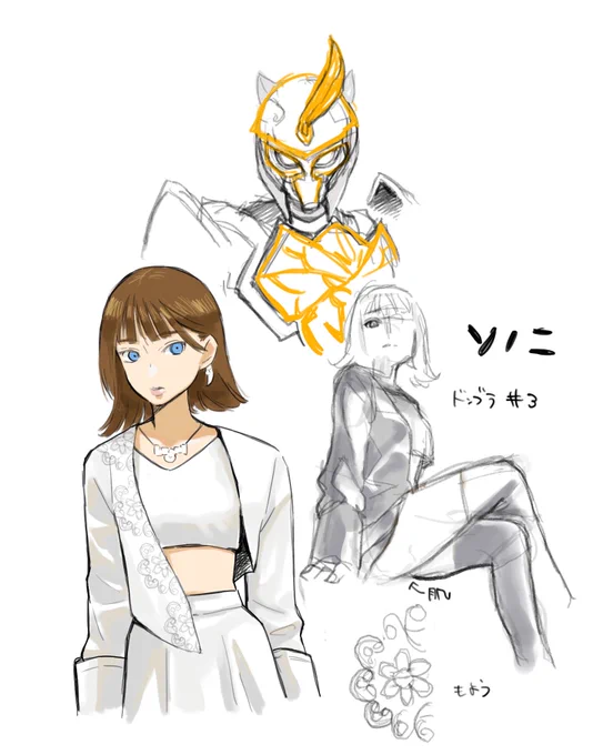 #今月描いた絵を晒そう カイゼルとホワイトリリーは特に頑張りました。あと今月からipadでも絵描き始めましたね 