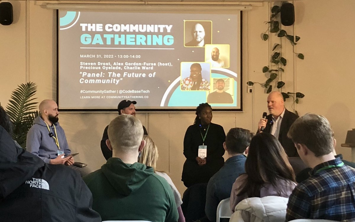 NickBlairMurray's tweet photo. I could honestly listen to @drostyboy all day.

Using philosophical insights of Aristotle to talk about the future of community.

Check out the @startup_fm podcast for more excellent insight into all things business, mindset and models.
#CommunityGather https://t.co/yAfQaBdhdf