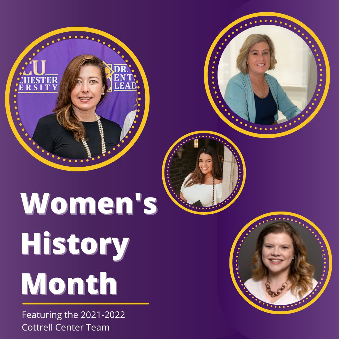 Women's History Month isn't complete without giving a special mention of the women who work for the <a href="/WCUofPA/">West Chester University</a> Cottrell Entrepreneurship Center!

Dr. Monica Zimmerman, Pattie Diggin, Gabriella Velazquez, and Nicole Boylan!