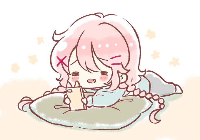 これは好きなコンテンツのエイプリルフール企画を確認してウフフってなって自分の誕生日のこと忘れてる時のかおす先生です。 