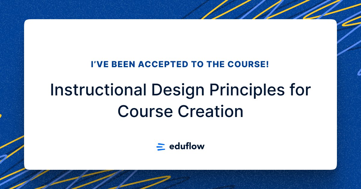 PatprabirPatra's tweet image. Thank you for Considering my application for Next Cohort  .#Eduflow