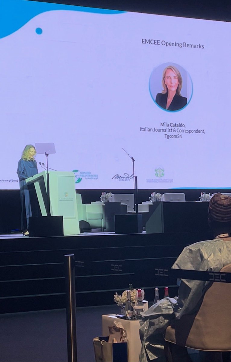 milacat's tweet photo. It’s been very rewarding being the EMCEE of the @ihsummit A great honor introducing H.H. Sheikh Nahyan bin Mubarak Al Nahyan, Minister @uaetolerance Before delivering his key note speech he wanted to shake my hand &amp; thank me talking to me in Italian More https://t.co/aUpf4nAy1N https://t.co/NcIQi5JN79