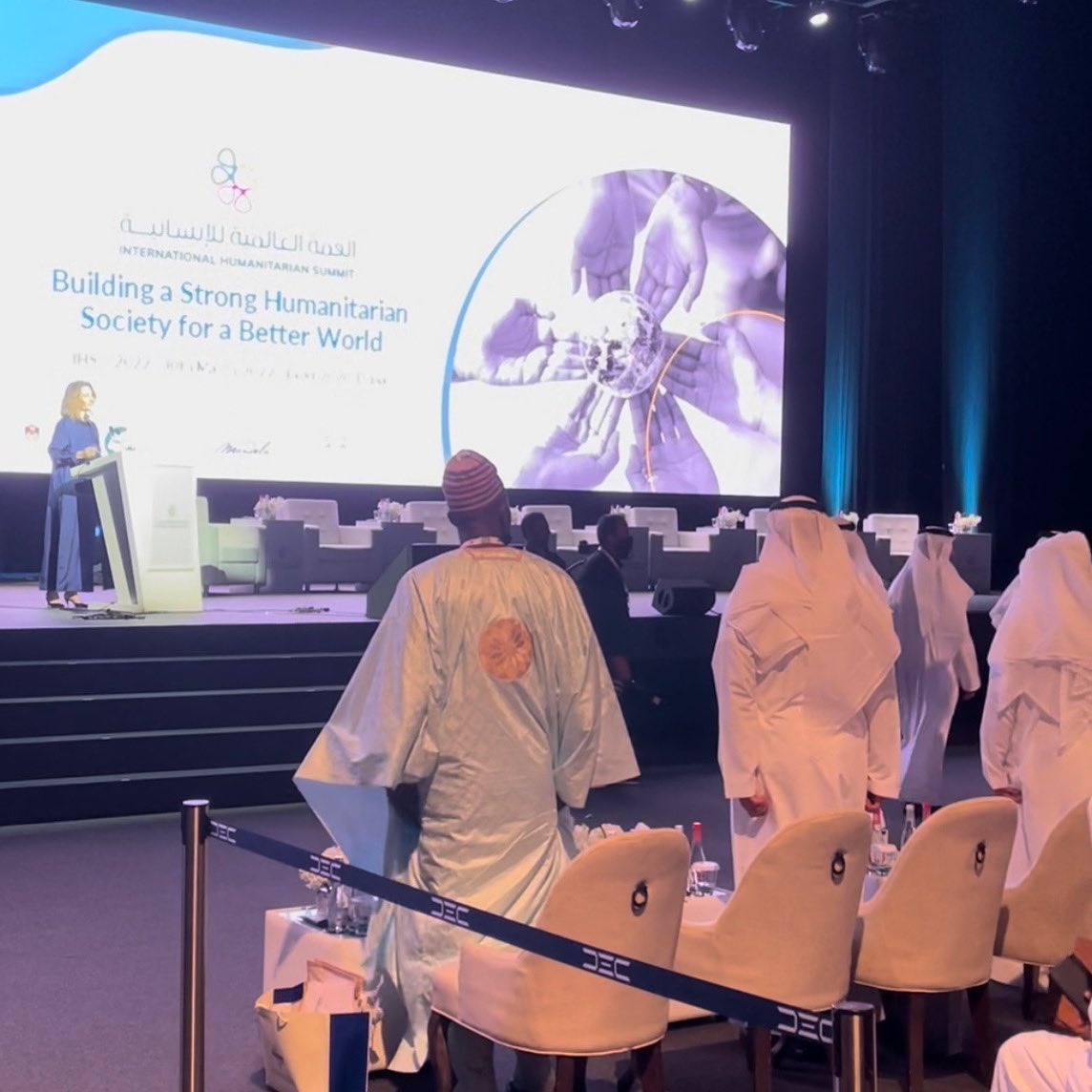 It’s been very rewarding being the EMCEE of the <a href="/ihsummit/">International Humanitarian Summit</a> A great honor introducing H.H. Sheikh Nahyan bin Mubarak Al Nahyan, Minister <a href="/uaetolerance/">Minister of Tolerance Office</a> Before delivering his key note speech he wanted to shake my hand &amp; thank me talking to me in Italian More viennadubaiar.tgcom24.it/2022/03/31/a-e…