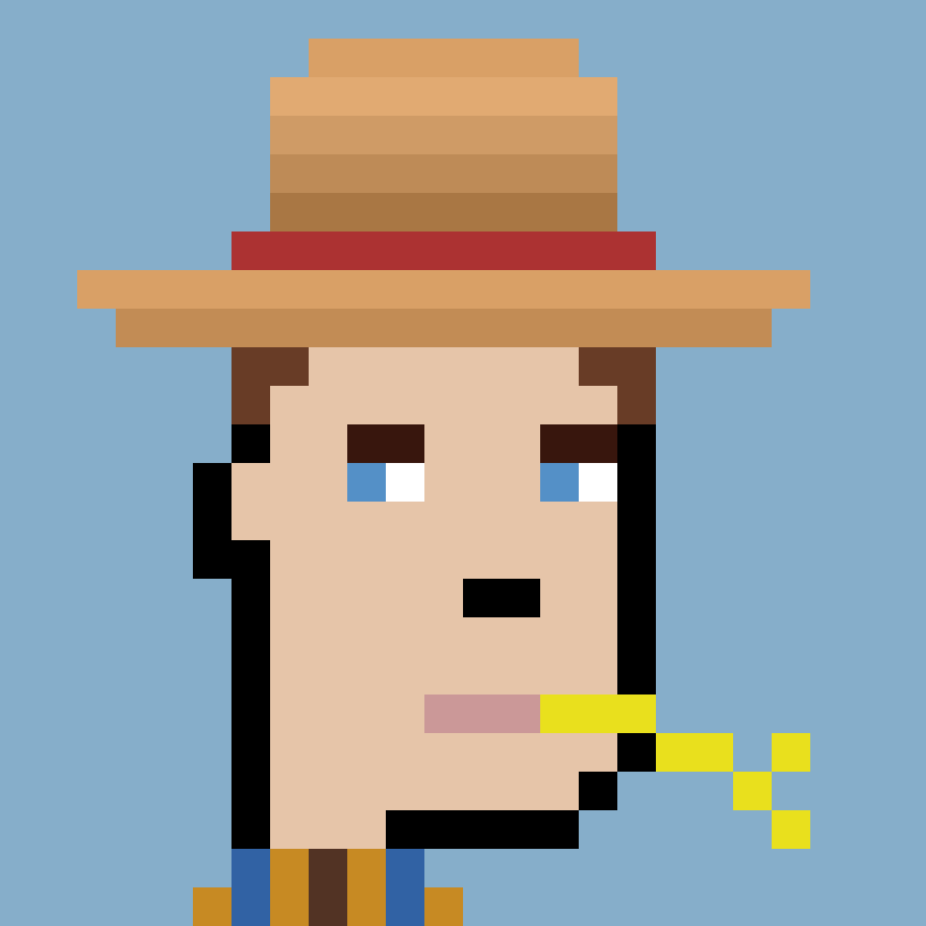 HeroesPunks's tweet photo. This Farmer Everyday Hero Punk is currently feeding his animals.

#nft #nfts #nftart #nftartist #nftcollector #nftcollectors #nftcommunity #nftdrop #nftdrops  #nftproject #polygonnft #openseanft #pixelart #cryptopunk #cryptopunks https://t.co/Egn5jyrDF3